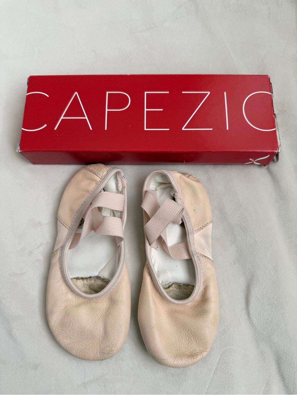 Capezio Kids Ballet Flats in Pale Pink